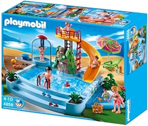 Playmobil 4858 Pool with Water Slide