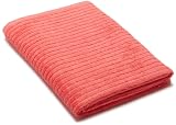 Danica Studio Aegean Bath Sheet, 36 by 66-Inch, Coral