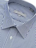 Navy Bengal Stripe Dress Shirt