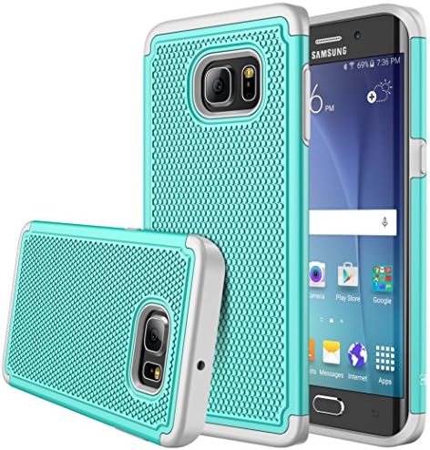 S6 Edge Plus case, iTronic Galaxy S6 Edge Plus - Double Tone Dual Layer Hybrid Defender Case for Samsung Galaxy S6 Edge Plus