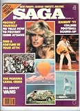 November 1977 Charlie's Angels Farrah Fawcett SAGA magazine