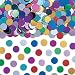 Dazzle Dots Metallic Multi-Color Confetti 1/2oz