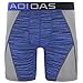 adidas Men's Climalite Flex Midway Underwear, Bold Blue Space Dye, Large/Waist Size 36-38
