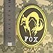 Metal Gear Solid Fox Hound Ground Zeroes PS4 Xbox Cosplay PVC 3D Velcro Patch