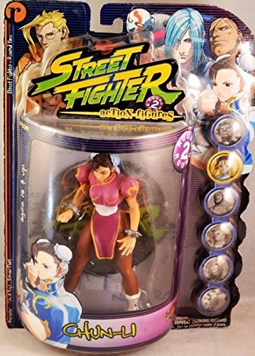 Resaurus street fighter action figure round 2 chun-li (…