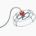 API 15N 1500-Watt Sinking Pond Heater with Guard