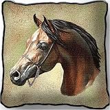 Review Pure Country  / Arabian Horse Pillow - 17 x 17 Pillow