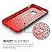 iPhone 6 Plus Case, Caseology [Sleek Armor Series] Slim Fitted Hard Exterior [Black / Red] [Metallic Shell] for Apple iPhone 6 Plus & iPhone 6S Plus