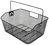 Drahtkorb, 431540, schwarz, 40 x 30 x 18/15 cm