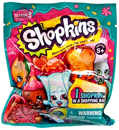 Shopkins Season 3 Blind Bag One Shopkin in a Shopping Bag