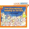 Five Little Monkeys Jumping on the Bed (Board Book)