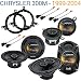 Chrysler 300M 1999-2004 Factory Speaker Replacement Harmony Upgrade Package New RS.18899.00