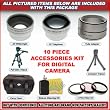 10 PC SUPER ACCESSORY KIT FOR SONY DSC V1 CAMERA NEW!!