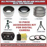 10 PC SUPER ACCESSORY KIT FOR FUJI S3100 S3000 CAMERA