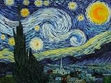 Art Reproduction Oil Painting - Van Gogh Paintings: Starry Night - Extra Large 30 X 40 - Hand Painted Canvas Art