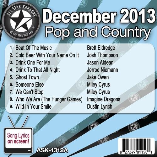 Jerrod Niemann - All Star Karaoke December 2013 Pop And Country Hits A (Ask-1312a) - Zortam Music