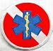 Rescue Diver Embroidered Patch EMT EMS Star of Life Scuba Diving Iron-On Emblem
