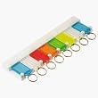 Lucky Line 60580 Key Tag Rack