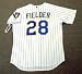 PRINCE FIELDER Milwaukee Brewers Majestic AUTHENTIC Alternate Home Baseball Jersey, 44/LARGE