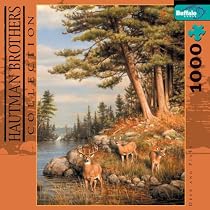 Buffalo Games Hautman: Deer & Pines