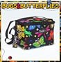 Butterflies Lunch Box Cooler Insulated Butterfly Theme Bag- NO Lead Lead-Free Lunchbox