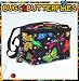 Butterflies Lunch Box Cooler Insulated Butterfly Theme Bag- NO Lead Lead-Free Lunchbox