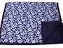 Tuffo Water-Resistant Outdoor Blanket with Carrying Case, Navy Hawaii