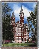Auburn Univ Samford Hall Throw - 70 x 54 Blanket/Throw - Auburn Tigers