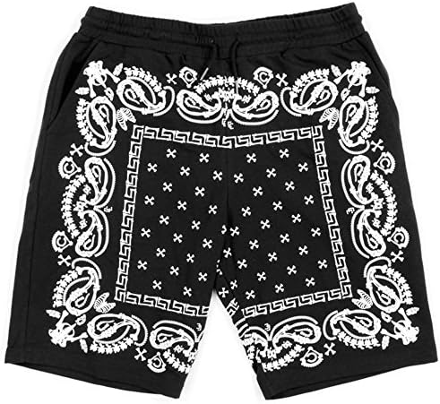 Crooks Knit Sweatshort Skeletal Black Sz 3XL