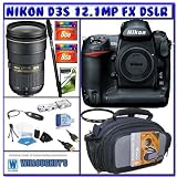 Nikon D3S Digital SLR Camera (Camera Body) + Nikon AF-S Zoom Nikkor 24-70mm f/2.8G ED Autofocus Lens + Extreme Power & Precision Bundle