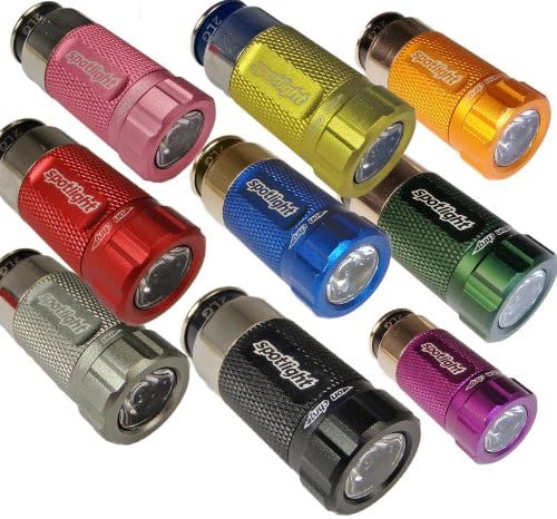 Spotlight Mini Rechargeable LED Flashlight 12 Volt- Red