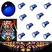 PA 10PCS #555 T10 1SMD LED Wedge Pinball Machine Light Top View Bulb Blue-6.3V