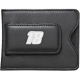 61INFC5ZGXL. SL160  Logoart Kyle Busch Sterling Silver And Black Leather Credit Card/Money Clip Each