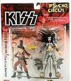 KISS - 1998 - McFarlane Toys - KISS Psycho Circus - The Demon - Gene Simmons & The Ring Master Ultra Action Figures - w/ Accessories - RARE - Out of Production - Limited Edition - Collectible