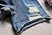 Difyou Women's Fray Pokcet Suspender Denim Overall Shorts Blue