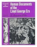 Human documents of the Lloyd George era