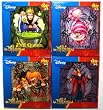 Disney 150 Piece Jigsaw Puzzles, Set of 4, Disney Villains, Jafar, Scar, Evil Queen and Cheshire Cat (1 Set)