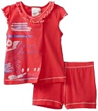 Diesel Baby-girls Newborn Uberigb Pajamas, Red, 3 Months