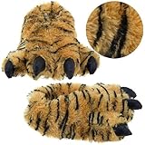 Tiger Paw Animal Slippers for Women and Men
