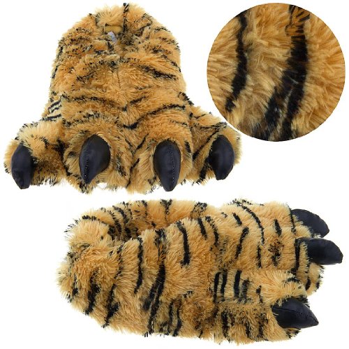 Tiger Paw Animal Slippers for Women and Men