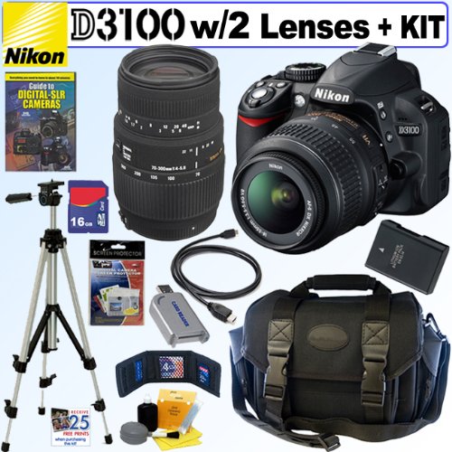 Nikon D3100 14.2MP Digital SLR Camera  18-55mm 