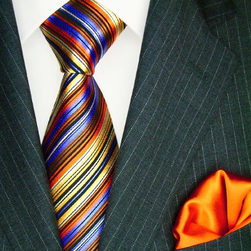 Lorenzo Cana - Set 2 Teile - violett orange schwarz 