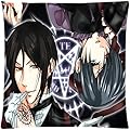 Carl Bing Black Butler Bed Setting 45X45 cm Throw Pillow Cases