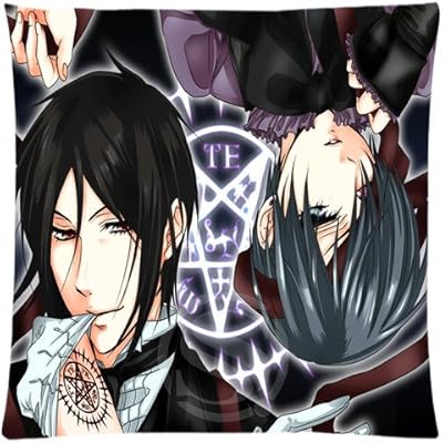 Carl Bing Black Butler Bed Setting 45X45 cm Throw Pillow Cases