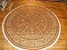 Handmade Pakistani Tabriz Round Rug 9'1"x9'1"