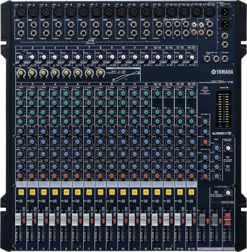 Yamaha MG206C-USB 20-channel 6-bus USB Mixer