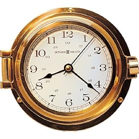 Howard Miller Navigator - Brass Wall Clock