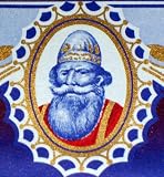 Viking King! Grande Fine St. Jerome (Wine) Label, 1930's