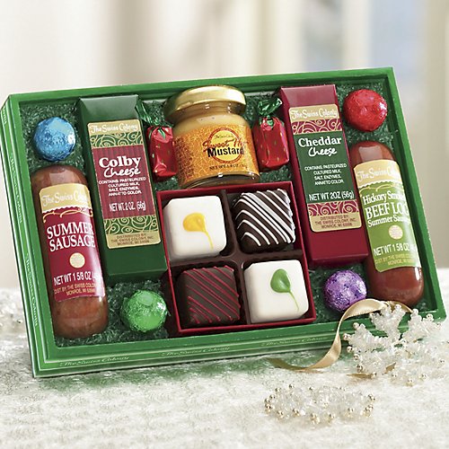 The Swiss Colony Holiday Treasure Food Gift Box Holiday Treasure Food Gift Box