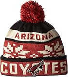 NHL Men's Face-Off Winter Cuffed Pom Knit Beanie